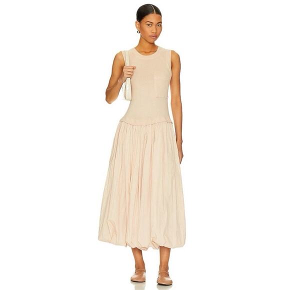 Free People Calla Lilly Dress Sandstone XS - Picture 1 of 8